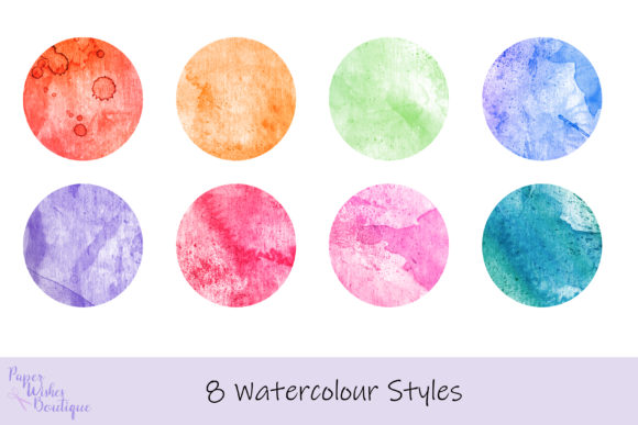 8 Watercolour Photoshop Styles: Layer Styles Review