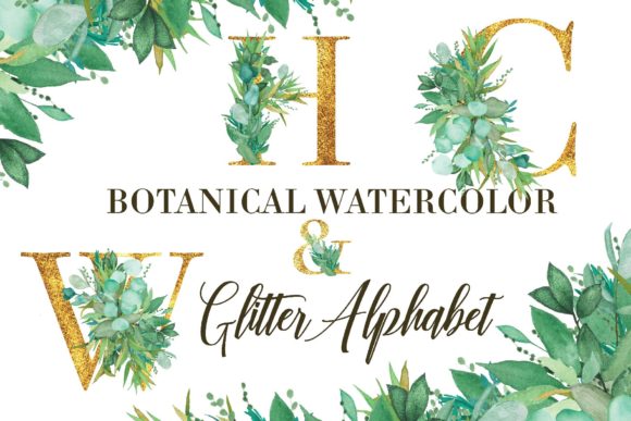 Botanical Watercolor Glitter Alphabet: A Brand Designer’s Real-World Review for Local Business Branding
