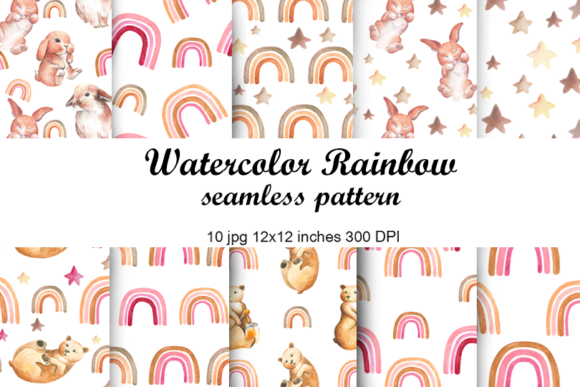 Watercolor Rainbow Patterns: A Brand Designer’s Review for Real Business Use