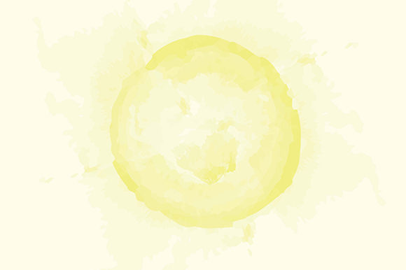 Watercolor Shapes Yellow – Backgrounds with Personality for Digital Sellers