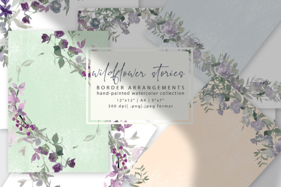 Watercolor Wildflower Backgrounds: A Fresh Design Asset for Bloggers and Digital Publishers